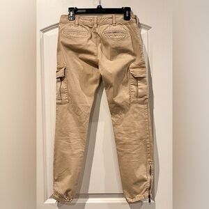 Osso Goccia Women’s Joggers With Zippers Made‎ In Italy Size 27